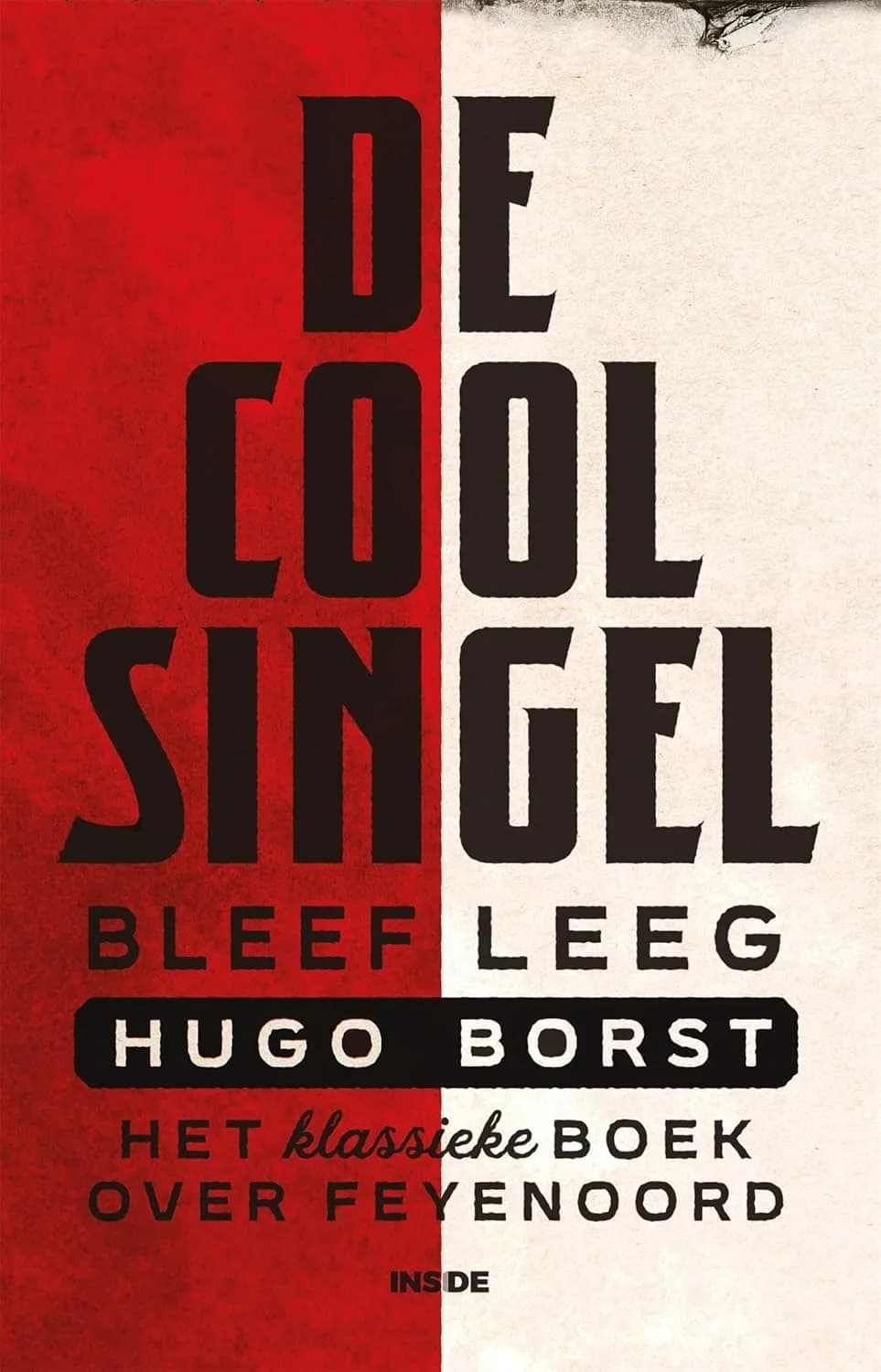 De Coolsingel bleef leeg - het klassieke boek over Feyenoord van Hugo Borst, boekomslag